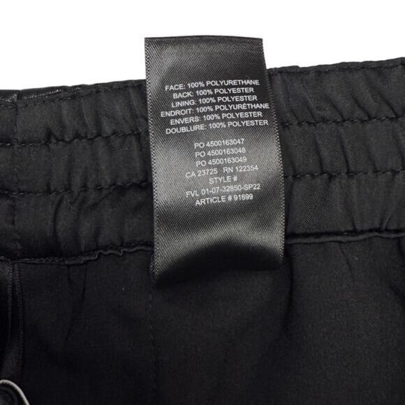 Aritzia Babaton Flags Mid Rise Vegan Leather Pencil Skirt In Black Large - Picture 6 of 7